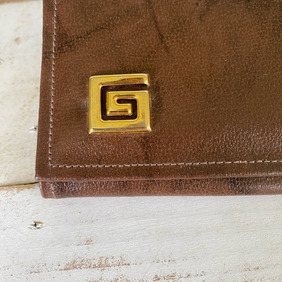 NEW YORKER brown split genuine cowhide marbled leather wallet vintage 70s RaRe - Picture 7 of 12